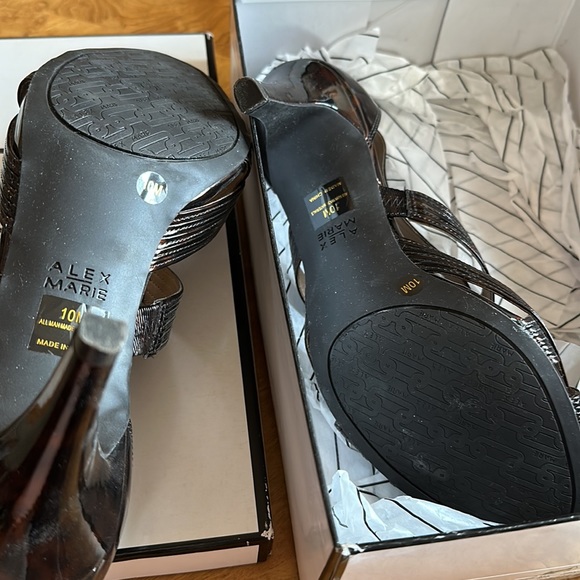 Alex Marie Frey in tortoise brown, size 10, never worn - Picture 2 of 6